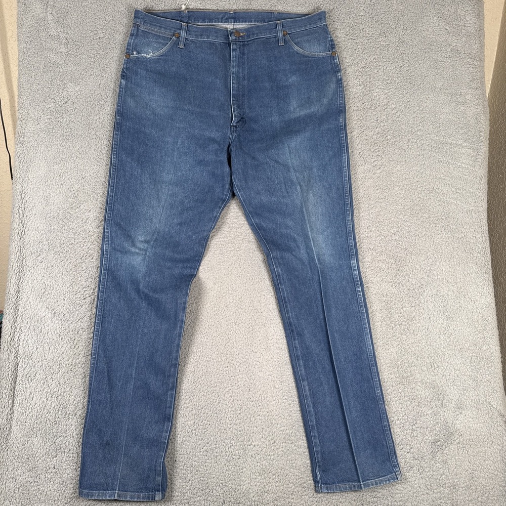 Vintage Wrangler 13MWZ Jeans Men's 42x36 (40x36) Rodeo Ranch Western Made in USA